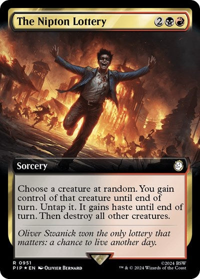 The Nipton Lottery (Extended Art) (Surge Foil)