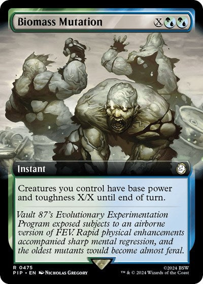 Biomass Mutation (Extended Art)