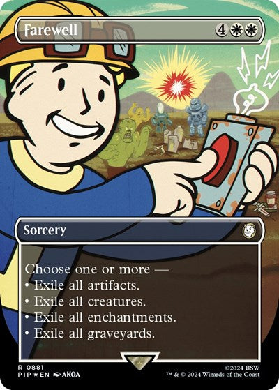 Farewell (Borderless) (Surge Foil)