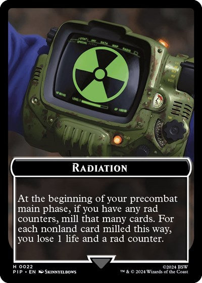 Radiation // Alien Double-Sided Token