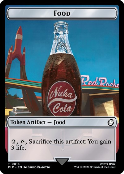 Food (0013) // Human Soldier Double-Sided Token