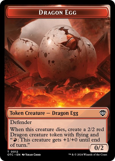 Dragon Egg // Dragon Double-Sided Token
