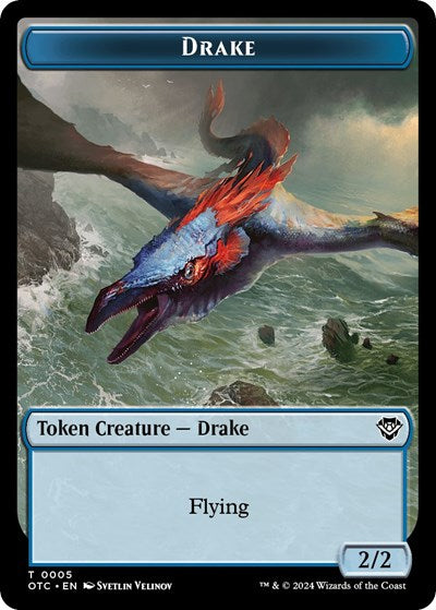 Drake // Soldier (0026) Double-Sided Token