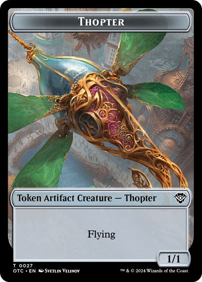 Thopter // Treasure Double-Sided Token