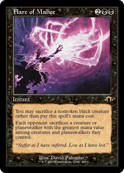Flare of Malice (Retro Frame)