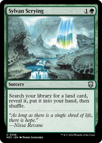 Sylvan Scrying (Ripple Foil)