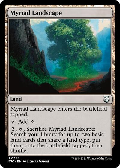 Myriad Landscape (Ripple Foil)
