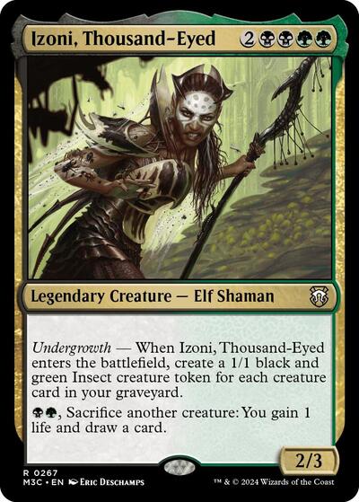 Izoni, Thousand-Eyed (Ripple Foil)