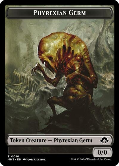 Phyrexian Germ // Fox Double-Sided Token