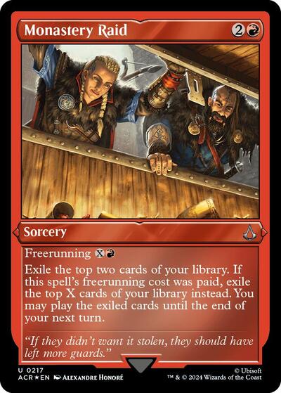 Monastery Raid (Foil Etched)