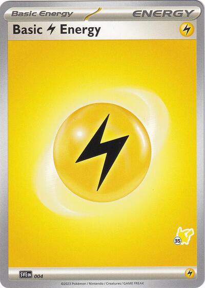 Basic Lightning Energy - Pikachu 35