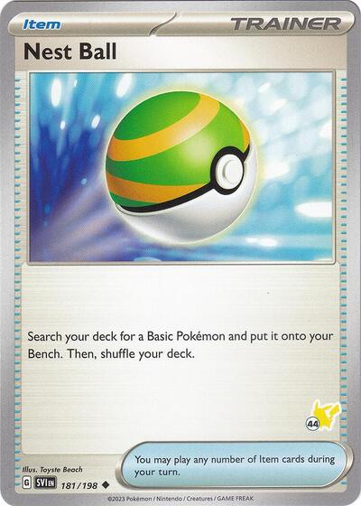 Nest Ball - Pikachu 44