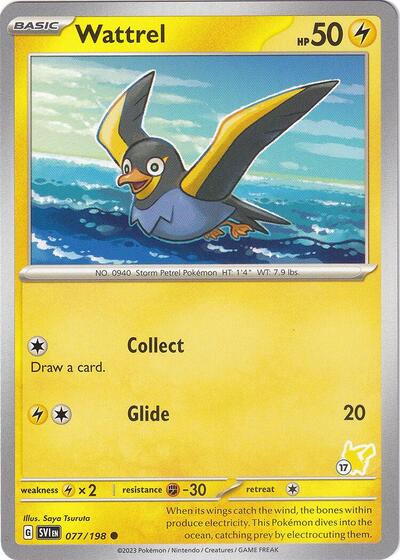Wattrel - Pikachu 17