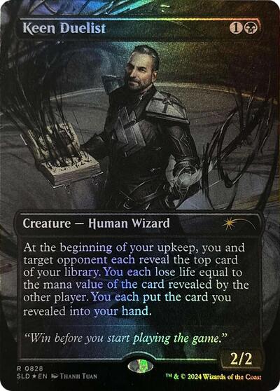 Keen Duelist (Rainbow Foil)