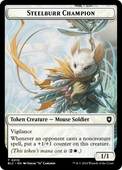 Steelburr Champion // Squid Double-Sided Token