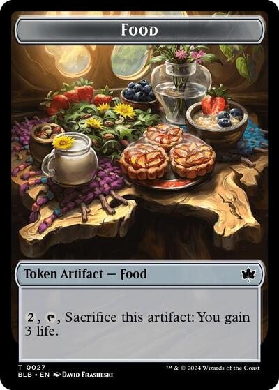 Food // Rust-Shield Rampager Double-Sided Token