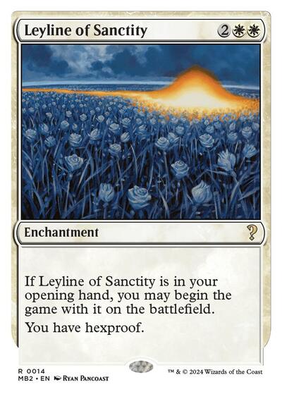 Leyline of Sanctity (White Border)