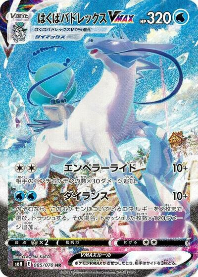 Ice Rider Calyrex VMAX - 085/070
