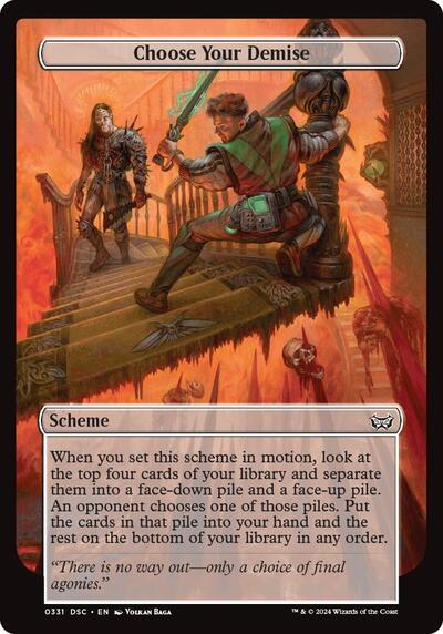 Choose Your Demise (Full Art)