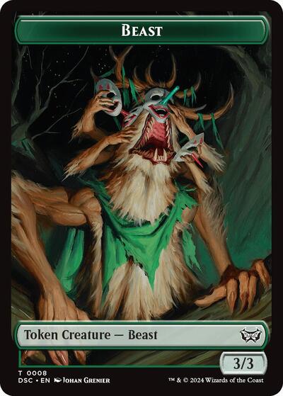 Beast // Scarecrow Double-Sided Token