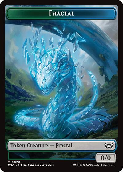 Fractal // Scarecrow Double-Sided Token