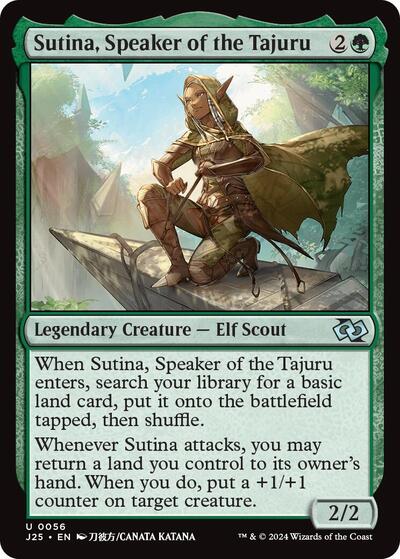Sutina, Speaker of the Tajuru (Anime)