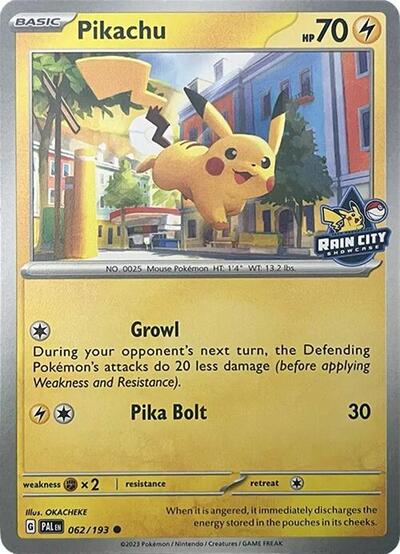 Pikachu (Rain City Showcase)