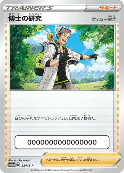 Professor's Research - 224/S-P