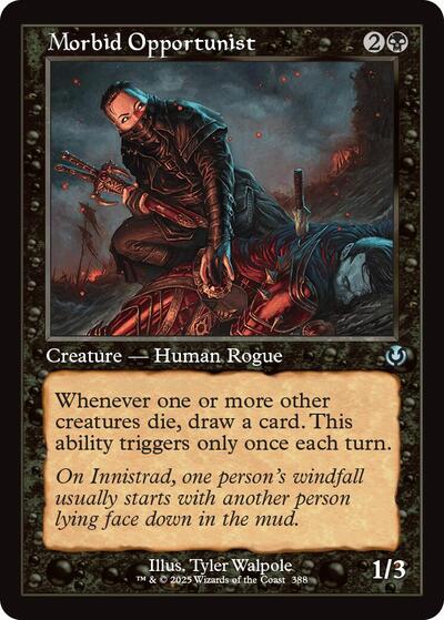 Morbid Opportunist (Retro Frame)