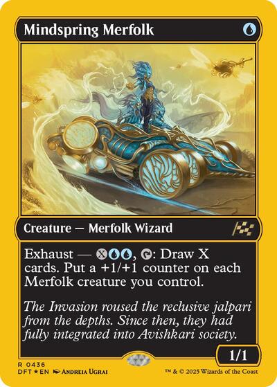Mindspring Merfolk (First-Place Foil)