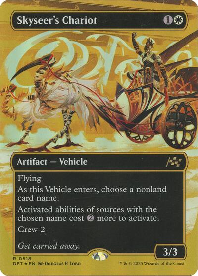 Skyseer's Chariot (Borderless) (First-Place Foil)