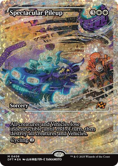 Spectacular Pileup (Showcase) (Fracture Foil)