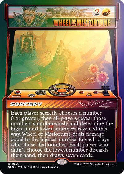 Wheel of Misfortune (1959) (Rainbow Foil)