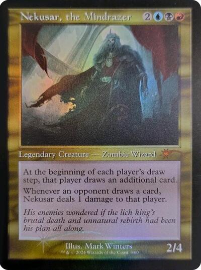 Nekusar, the Mindrazer (Retro Frame)