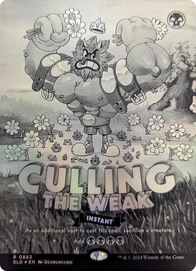 Culling the Weak (Black & White Foil)