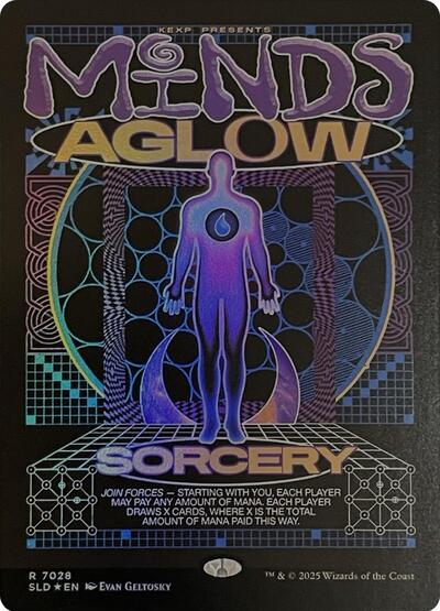 Minds Aglow (Rainbow Foil)