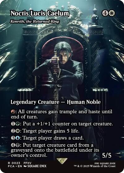 Noctis Lucis Caelum - Kenrith, the Returned King (Showcase)