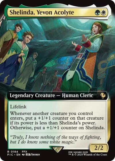 Shelinda, Yevon Acolyte (Extended Art)