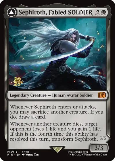 Sephiroth, Fabled SOLDIER