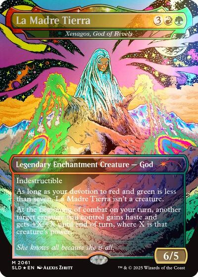 La Madre Tierra - Xenagos, God of Revels (Rainbow Foil)