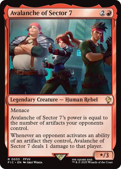 Avalanche of Sector 7 (Surge Foil)