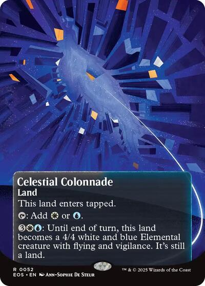 Celestial Colonnade (0052) (Borderless)