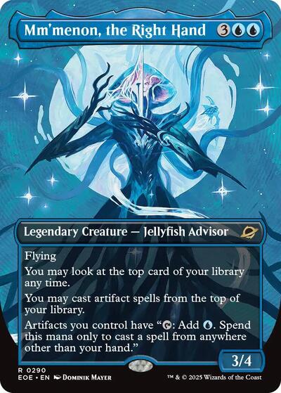 Mm'menon, the Right Hand (Borderless)