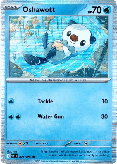 Oshawott - 021/086