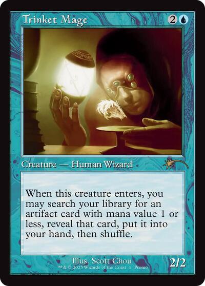 Trinket Mage (Retro Frame)