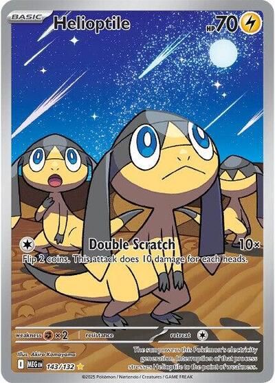 Helioptile - 143/132