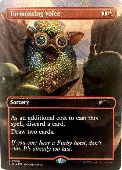 Tormenting Voice (Confetti Foil)