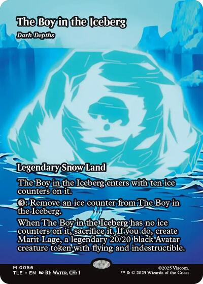 The Boy in the Iceberg - Dark Depths (Borderless)