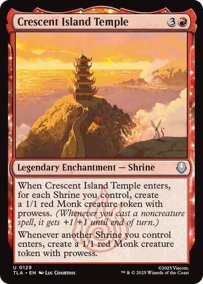 Crescent Island Temple