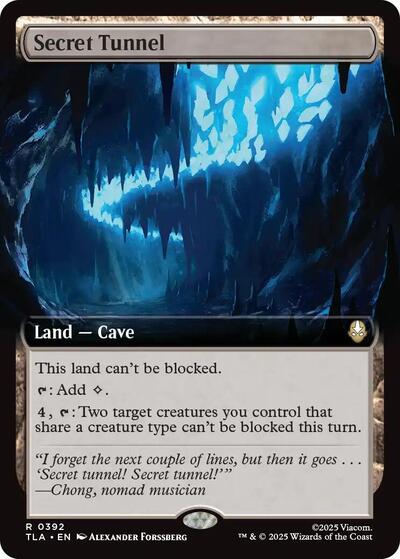Secret Tunnel (Extended Art)
